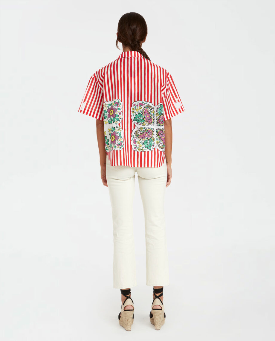 Camicia maniche corte Vulcano Box retro